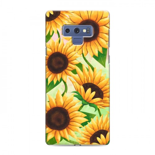 Дизайнерский силиконовый чехол для Samsung Galaxy Note 9 Романтик цветы