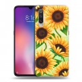 Дизайнерский силиконовый с усиленными углами чехол для Xiaomi Mi9 Романтик цветы