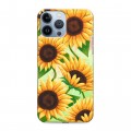 Дизайнерский силиконовый чехол для Iphone 13 Pro Max Романтик цветы
