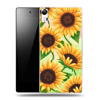 Дизайнерский силиконовый чехол для Lenovo Vibe Shot Романтик цветы (на заказ)
