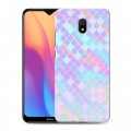 Дизайнерский силиконовый с усиленными углами чехол для Xiaomi RedMi 8A Чешуя