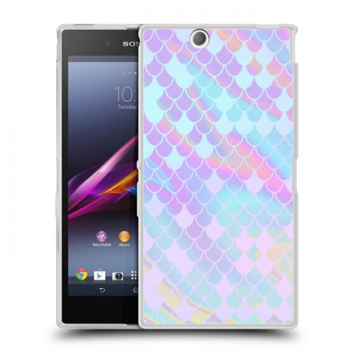 Дизайнерский пластиковый чехол для Sony Xperia Z Ultra  Чешуя