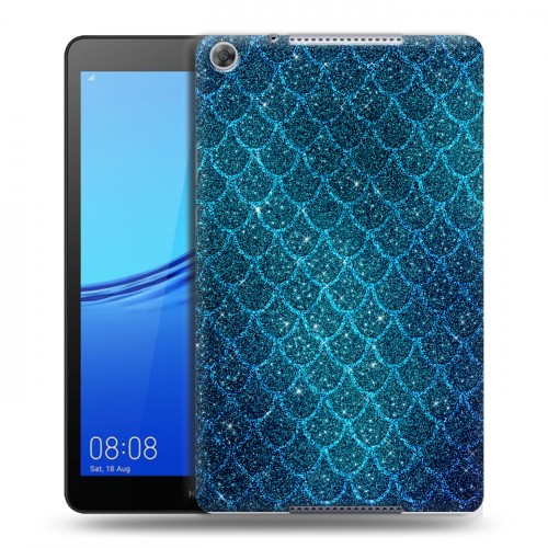 Дизайнерский силиконовый чехол для Huawei MediaPad M5 lite 8 Чешуя