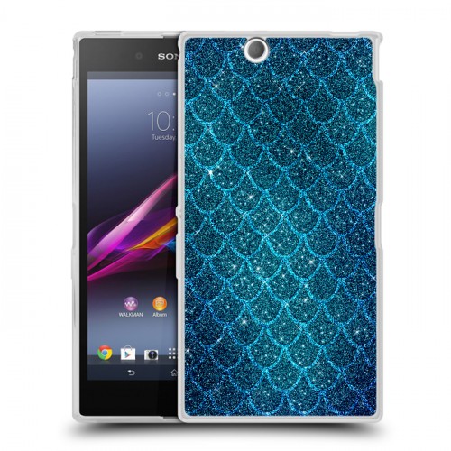 Дизайнерский пластиковый чехол для Sony Xperia Z Ultra  Чешуя