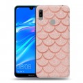 Дизайнерский пластиковый чехол для Huawei Y6 (2019) Чешуя