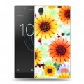 Дизайнерский пластиковый чехол для Sony Xperia L1 Органические цветы