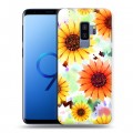 Дизайнерский силиконовый чехол для Samsung Galaxy S9 Plus Органические цветы