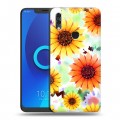 Дизайнерский силиконовый чехол для Alcatel 5V Органические цветы