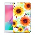 Дизайнерский силиконовый чехол для Samsung Galaxy Tab A 8.0 (2019) Органические цветы
