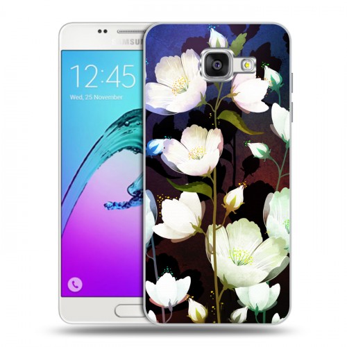 Дизайнерский силиконовый чехол для Samsung Galaxy A5 (2016) Органические цветы