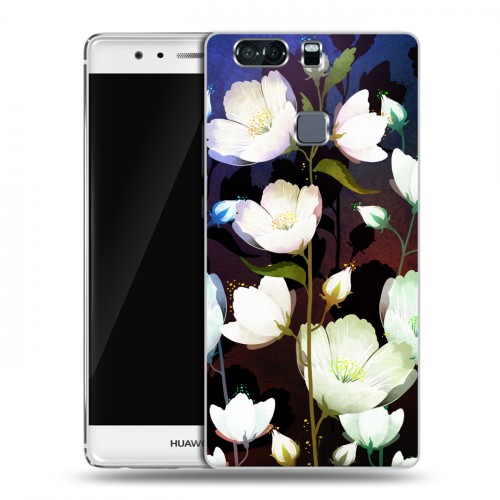 Дизайнерский пластиковый чехол для Huawei P9 Plus Органические цветы