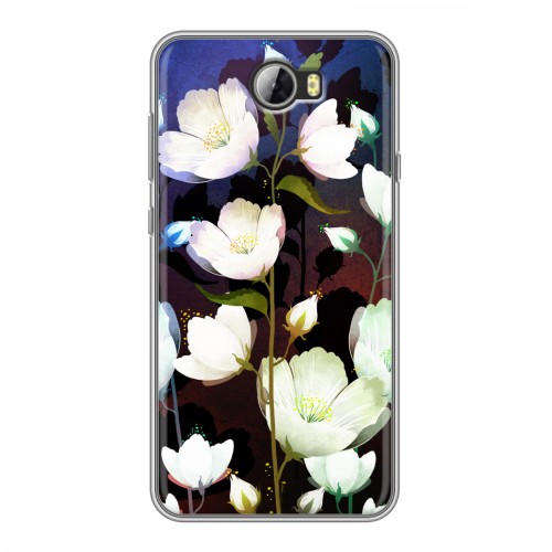 Дизайнерский силиконовый чехол для Huawei Y5 II Органические цветы