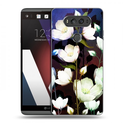 Дизайнерский пластиковый чехол для LG V20 Органические цветы