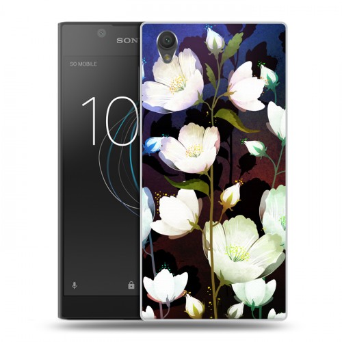 Дизайнерский пластиковый чехол для Sony Xperia L1 Органические цветы