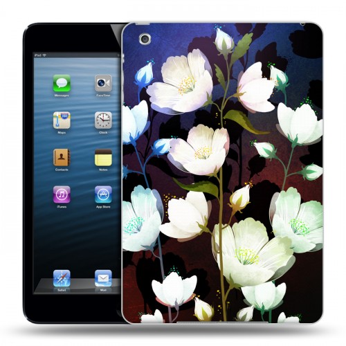 Дизайнерский силиконовый чехол для Ipad Mini Органические цветы