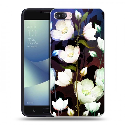 Дизайнерский пластиковый чехол для Asus ZenFone 4 Max Органические цветы