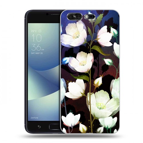 Дизайнерский силиконовый чехол для ASUS ZenFone 4 Pro Органические цветы