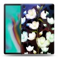 Дизайнерский пластиковый чехол для Samsung Galaxy Tab S5e Органические цветы