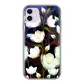 Дизайнерский силиконовый чехол для Iphone 11 Органические цветы