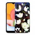 Дизайнерский силиконовый чехол для Samsung Galaxy M01 Органические цветы