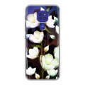 Дизайнерский силиконовый чехол для Motorola Moto G9 Play Органические цветы