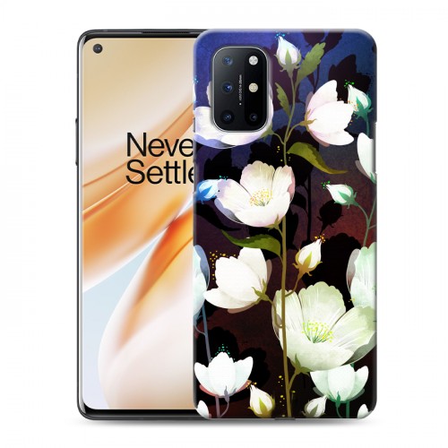 Дизайнерский пластиковый чехол для OnePlus 8T Органические цветы