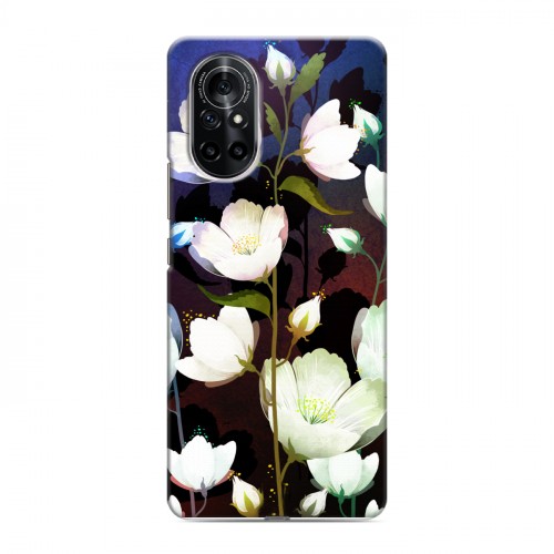 Дизайнерский силиконовый чехол для Huawei Nova 8 Органические цветы