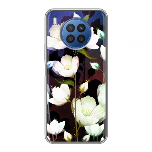 Дизайнерский силиконовый чехол для Huawei Nova 8i Органические цветы