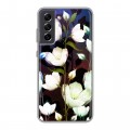 Дизайнерский силиконовый чехол для Samsung Galaxy S21 FE Органические цветы