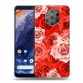 Дизайнерский силиконовый чехол для Nokia 9 PureView Органические цветы