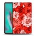 Дизайнерский силиконовый чехол для Samsung Galaxy Tab A 10.1 (2019) Органические цветы