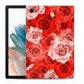 Дизайнерский силиконовый чехол для Samsung Galaxy Tab A8 10.5 (2021) Органические цветы
