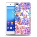 Дизайнерский пластиковый чехол для Sony Xperia Z3+ Органические цветы