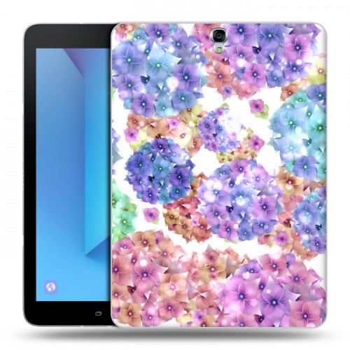 Дизайнерский силиконовый чехол для Samsung Galaxy Tab S3 Органические цветы
