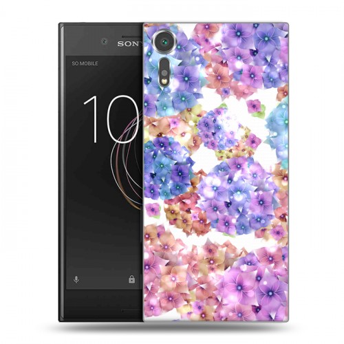 Дизайнерский пластиковый чехол для Sony Xperia XZs Органические цветы