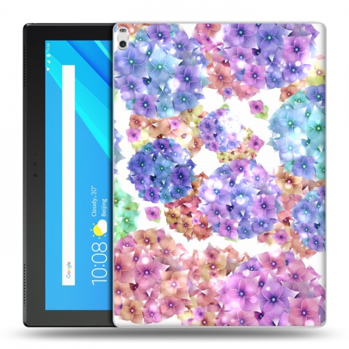 Дизайнерский силиконовый чехол для Lenovo Tab 4 10 Plus Органические цветы