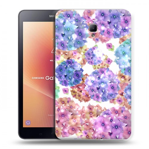Дизайнерский силиконовый чехол для Samsung Galaxy Tab A 8.0 (2017) Органические цветы