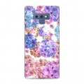 Дизайнерский силиконовый чехол для Samsung Galaxy Note 9 Органические цветы