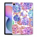 Дизайнерский силиконовый чехол для Samsung Galaxy Tab S6 Lite Органические цветы