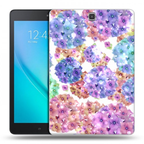 Дизайнерский силиконовый чехол для Samsung Galaxy Tab A 9.7 Органические цветы