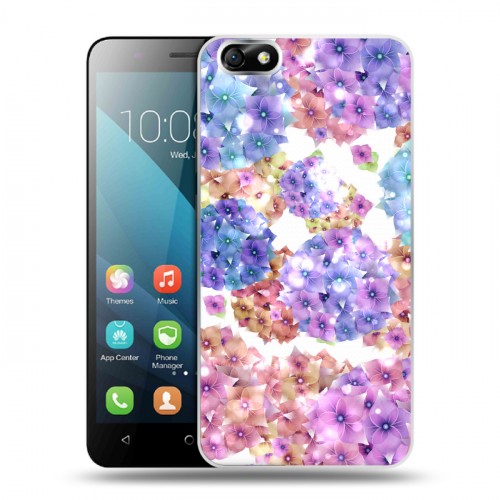 Дизайнерский пластиковый чехол для Huawei Honor 4X Органические цветы