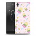 Дизайнерский пластиковый чехол для Sony Xperia L1 Кусочки фруктов