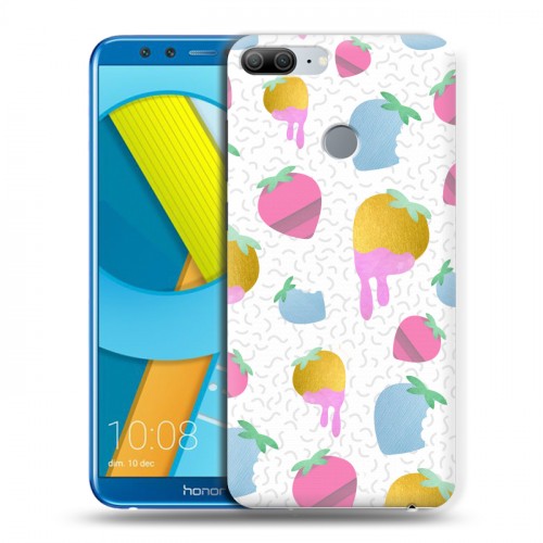 Дизайнерский пластиковый чехол для Huawei Honor 9 Lite Кусочки фруктов