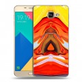 Дизайнерский силиконовый чехол для Samsung Galaxy A9 Цветные агаты