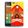 Дизайнерский пластиковый чехол для Xiaomi Mi4S Цветные агаты