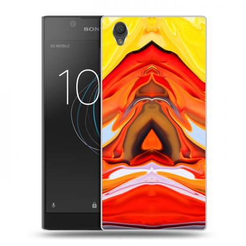 Дизайнерский пластиковый чехол для Sony Xperia L1 Цветные агаты