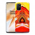 Дизайнерский пластиковый чехол для OnePlus 8T Цветные агаты