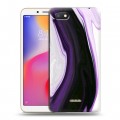 Дизайнерский пластиковый чехол для Xiaomi RedMi 6A Цветные агаты