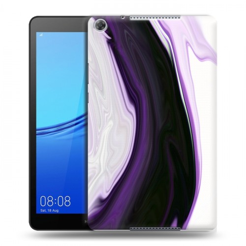 Дизайнерский силиконовый чехол для Huawei MediaPad M5 lite 8 Цветные агаты