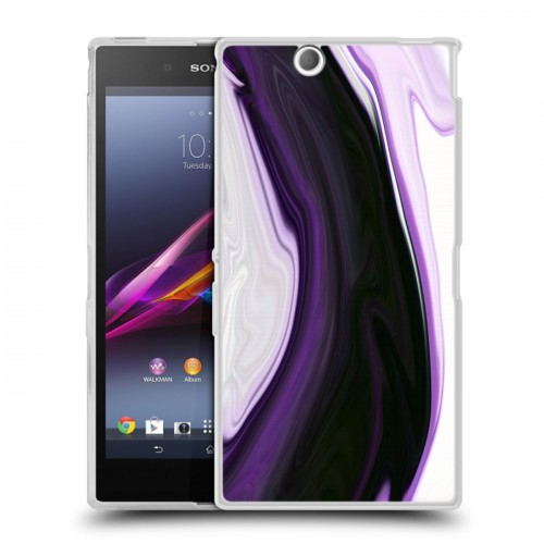 Дизайнерский пластиковый чехол для Sony Xperia Z Ultra  Цветные агаты